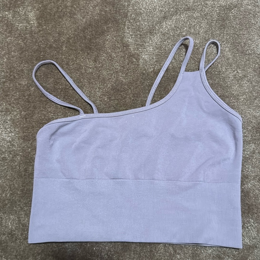Alo one shoulder sports bra